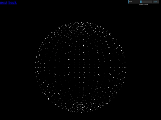 ParticleSystemsSphere screenshot