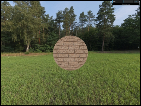 concreteSphere screenshot
