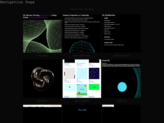 navigationPage screenshot