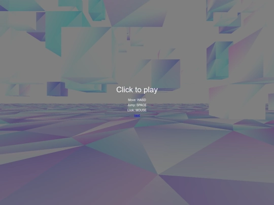 pointerLockControls screenshot