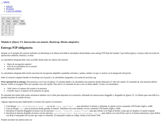 calculadora screenshot