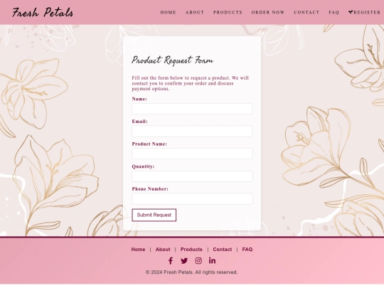 product-request screenshot