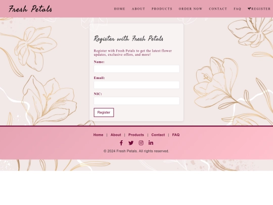 register screenshot