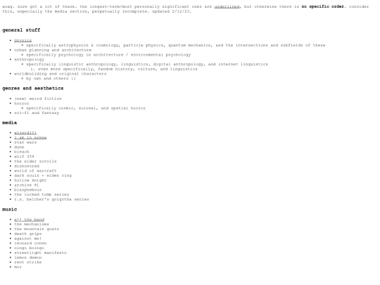 basepages/interests screenshot