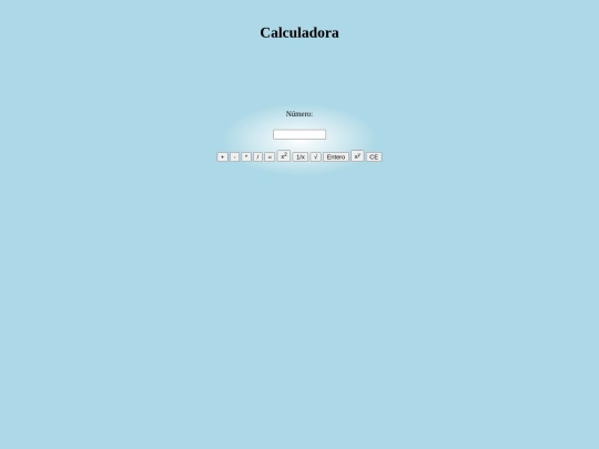 Calculadora screenshot