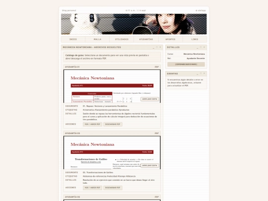 ayudantías screenshot