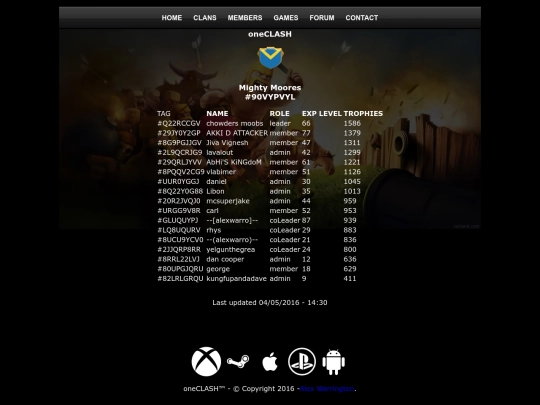 clans screenshot