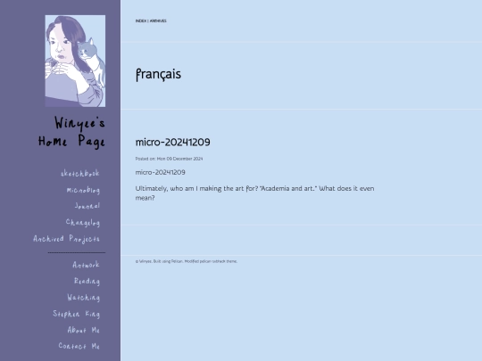 tag/francais screenshot