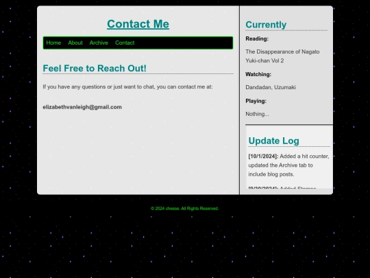 contact screenshot