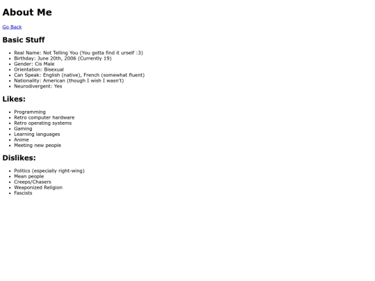 html/about_me screenshot