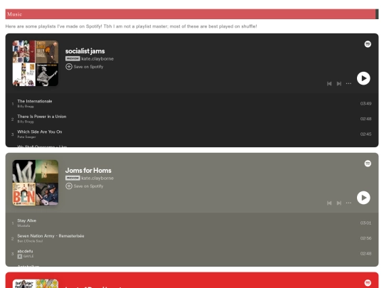 secretpages/musique screenshot