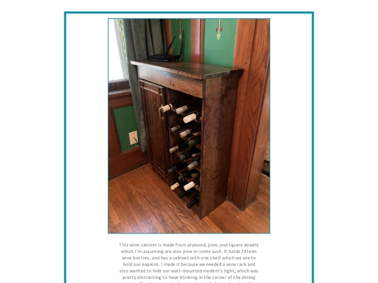 woodworking/winecabinet screenshot