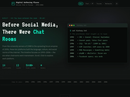 chatrooms screenshot