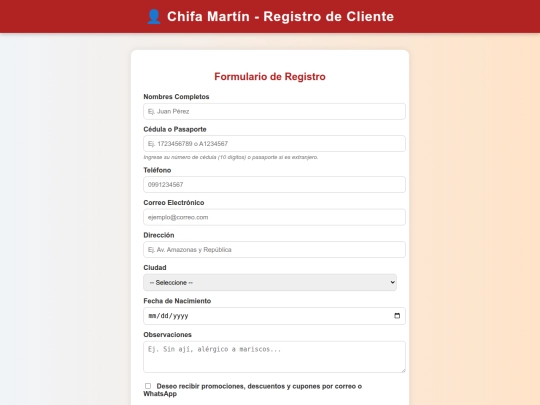 Proyecto_Analisis/registro-cliente screenshot