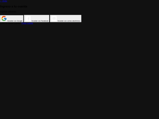 Proyeto/login screenshot