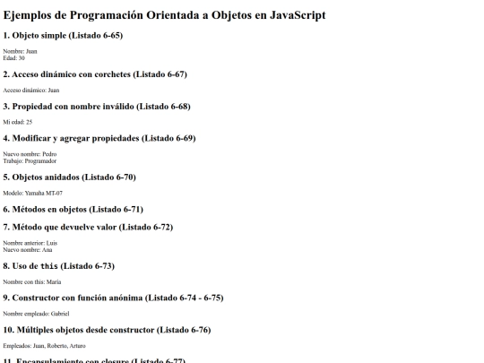 objetos-js screenshot
