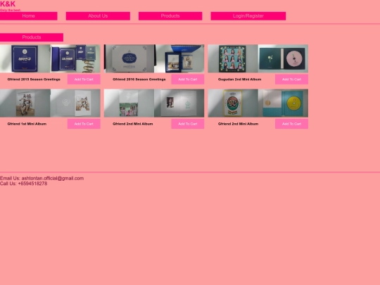 ProductPage screenshot