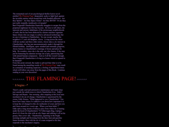 THEFLAMINGPAGE screenshot