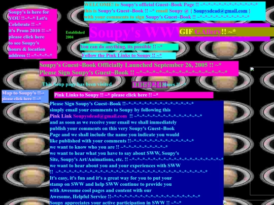 soupysguestbook1 screenshot