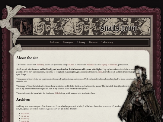 site screenshot