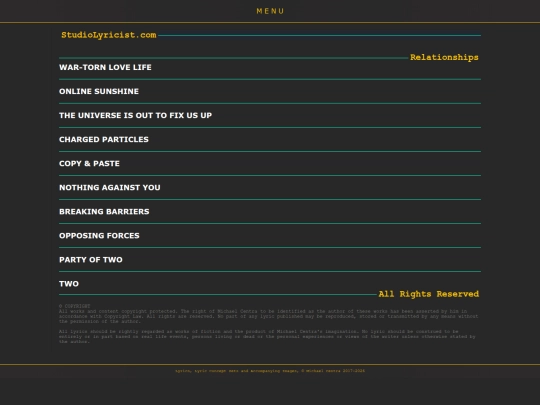 relationships screenshot