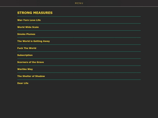 strong-measures-menu screenshot