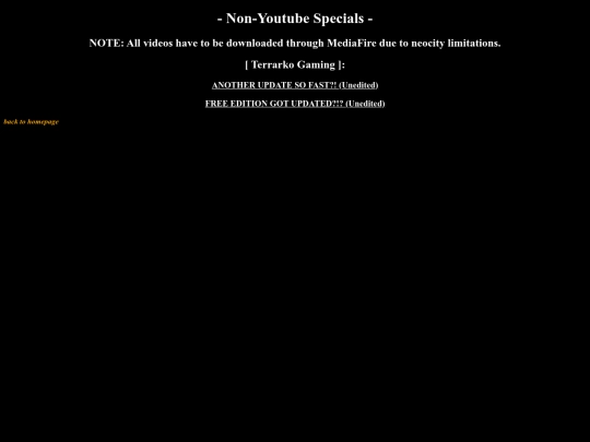 sub-sites/specials screenshot