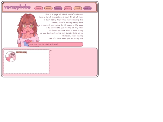 interests screenshot