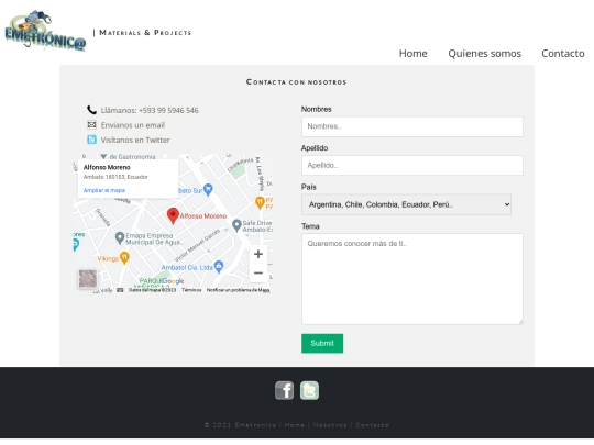 contact screenshot