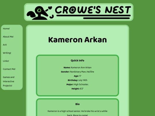 writing/blue/kameron screenshot
