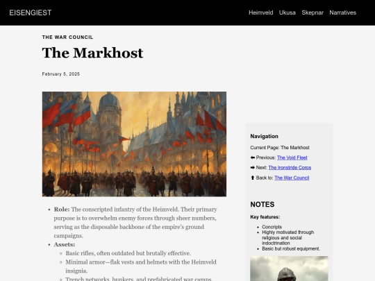 heimveld/war_council/markhost screenshot