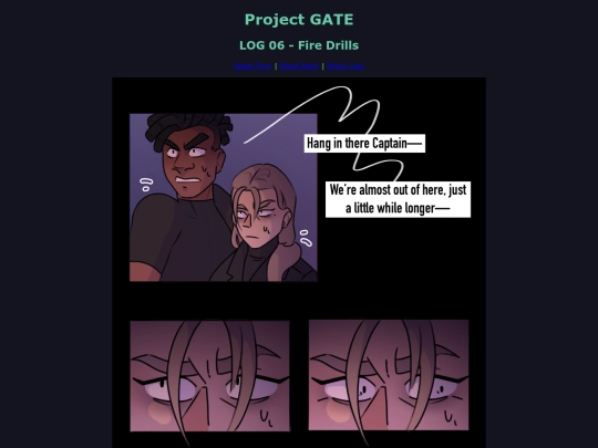projectgate/webcomic/readlog6 screenshot