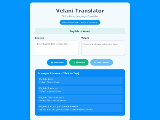 translator screenshot