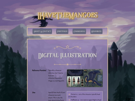 commissions/digital-illustration screenshot