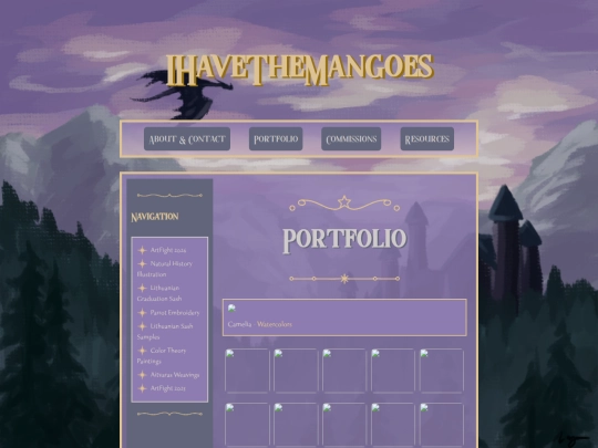 portfolio screenshot