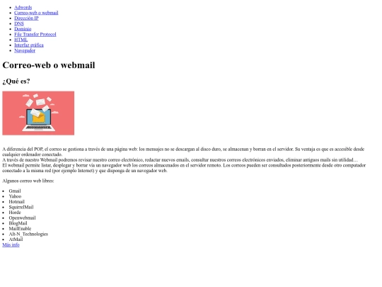 Amarillo/webmail screenshot