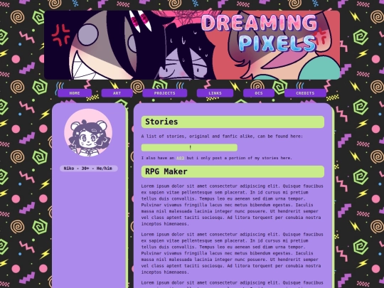 projects screenshot