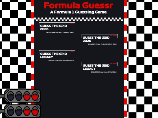 FormulaGuessr screenshot