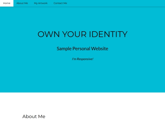 lab/one_page_template screenshot