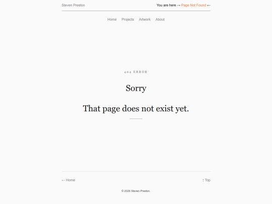 not_found screenshot