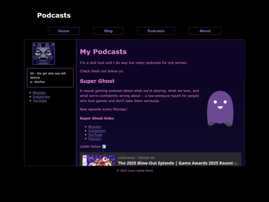 podcasts screenshot
