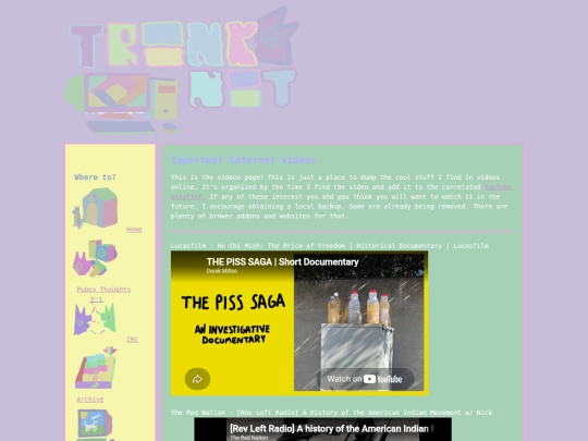 videos screenshot