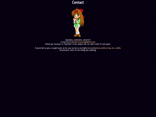 contact screenshot