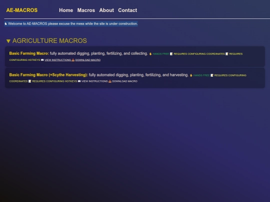 agriculture screenshot