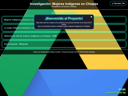 Cecyt 09 proyecto/intex screenshot