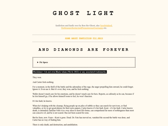 fanfiction/2023/anddiamondsareforever screenshot