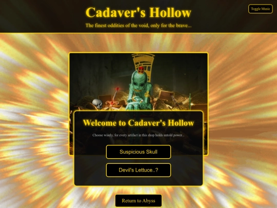 hollow screenshot