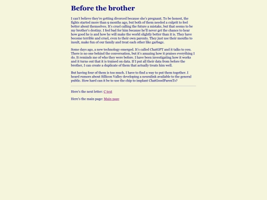 Btext screenshot