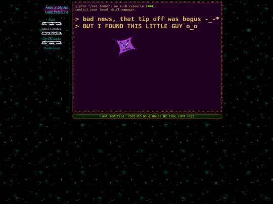 not_found screenshot