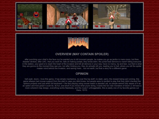 game recommendation/doom/doom screenshot
